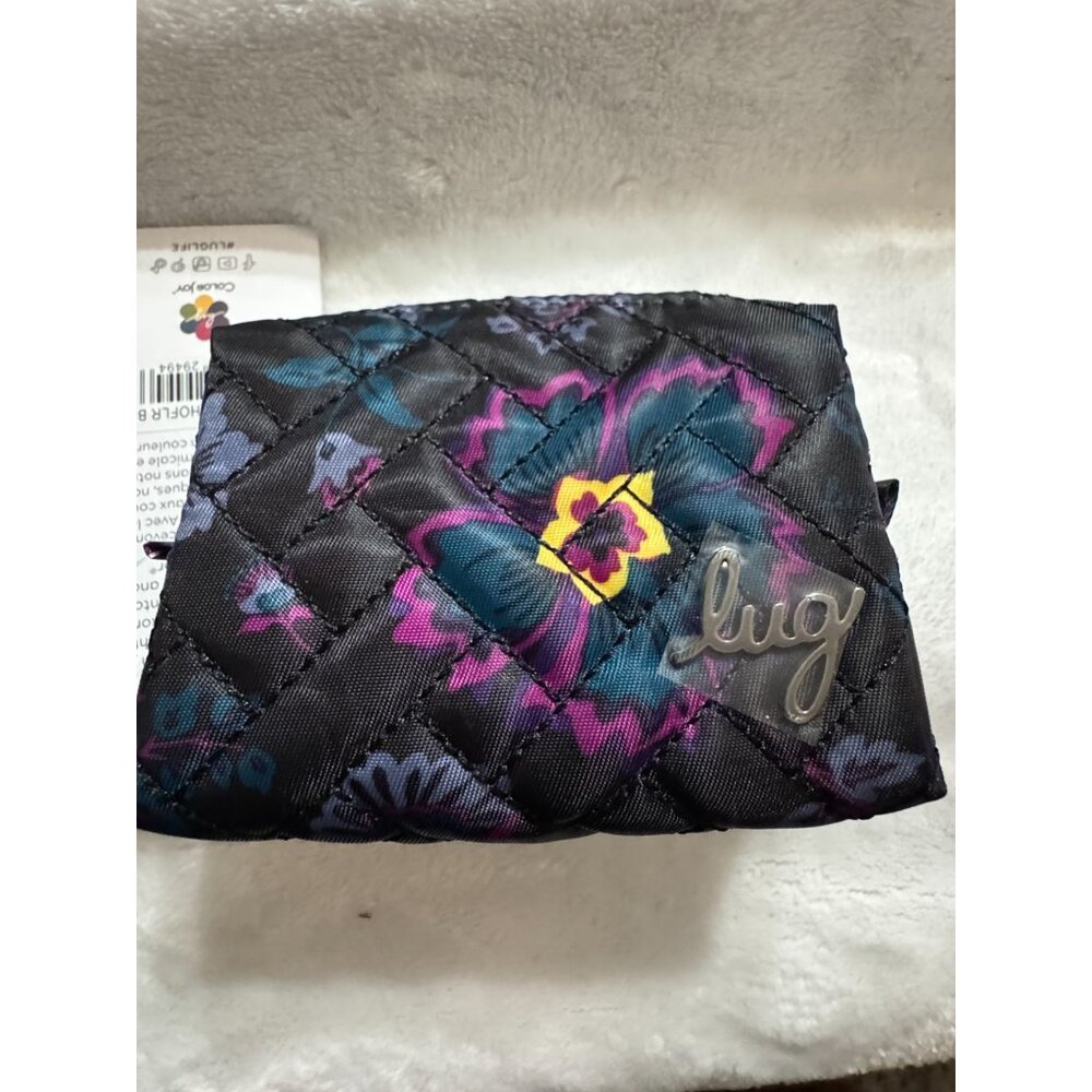 LUG Choo Choo Mini NWT BoHo Floral with Pill Case